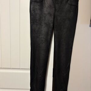 Liverpool Women's black faux leather legging